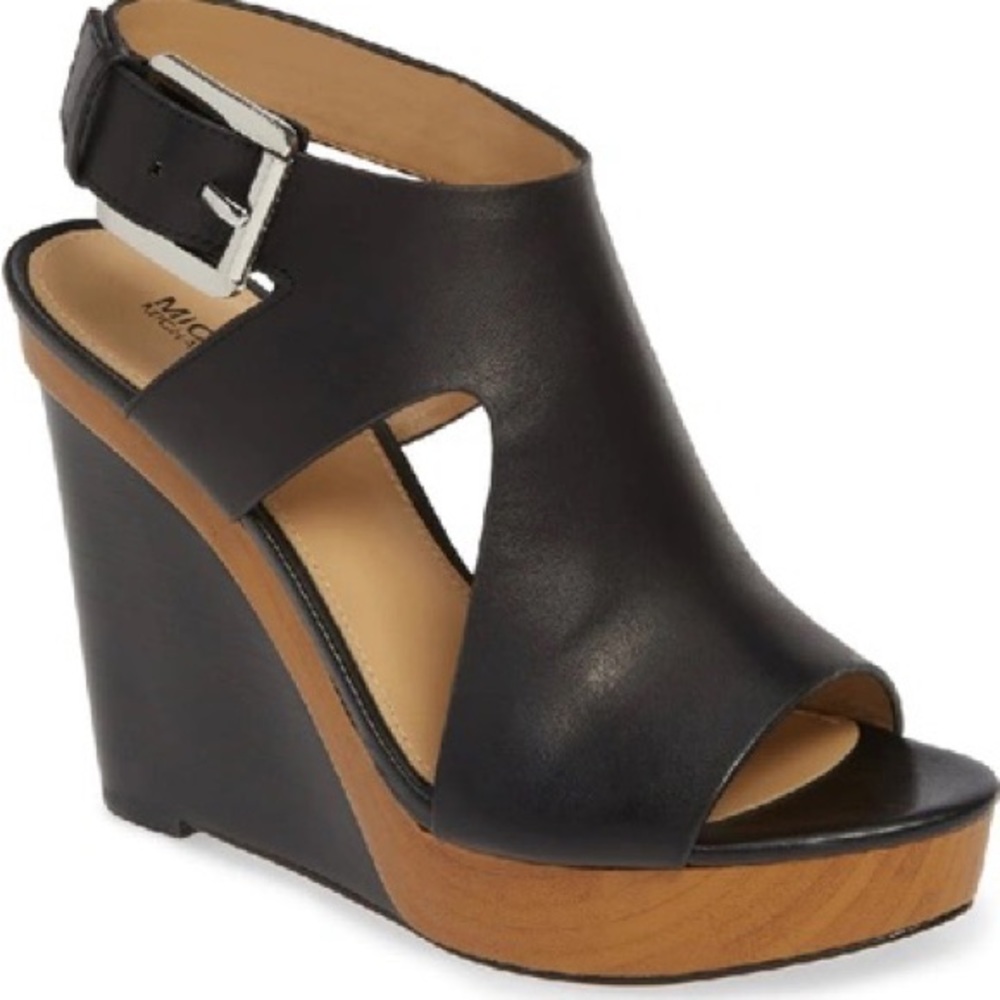 Michael kors sandal wedges
